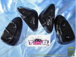 Set of 4 white or black <span translate="no">TUN'R</span> fairing protections for MBK Stunt scooter