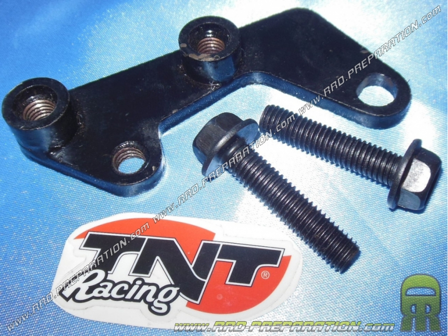 Support pour étrier de frein TNT Racing avec étrier double piston sur Peugeot SPEEDFIGHT jante 12"