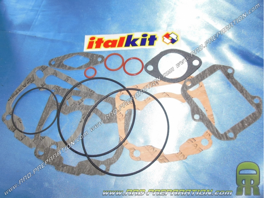 Pack joint complet pour kit ITALKIT 125cc sur ROTAX 122, 123, aprilia RS, AF1, EUROPA, PEGASO, et autres 2 temps