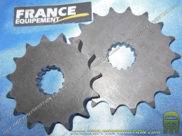Box output sprocket FRANCE EQUIPEMENT number of teeth to choose from for YAMAHA DTR, TDR, XVS, ... from 1993 to 2010 for chain 4