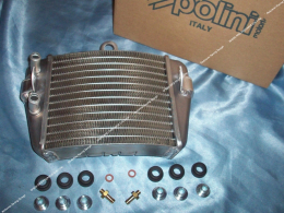 Aluminum cooling radiator 22X14X17cm veiled universal competition POLINI