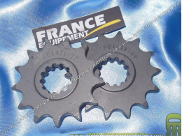 Box output sprocket FRANCE EQUIPEMENT for minarelli am6 for chain width 420