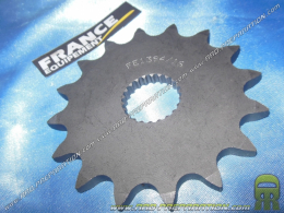 Box output sprocket FRANCE EQUIPEMENT teeth of your choice for APRILIA RS, TUONO, SX, ... 125cc from 1993 to 2014 width 520