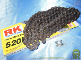 Reinforced chain width 520 RK Racing for motorcycle, 80cc, 125cc, ... sizes to choose from