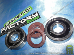 Set of 2 reinforced bearings size origin + joined spy of crankshaft TUN' R Racing NTN cage steel minarelli am6