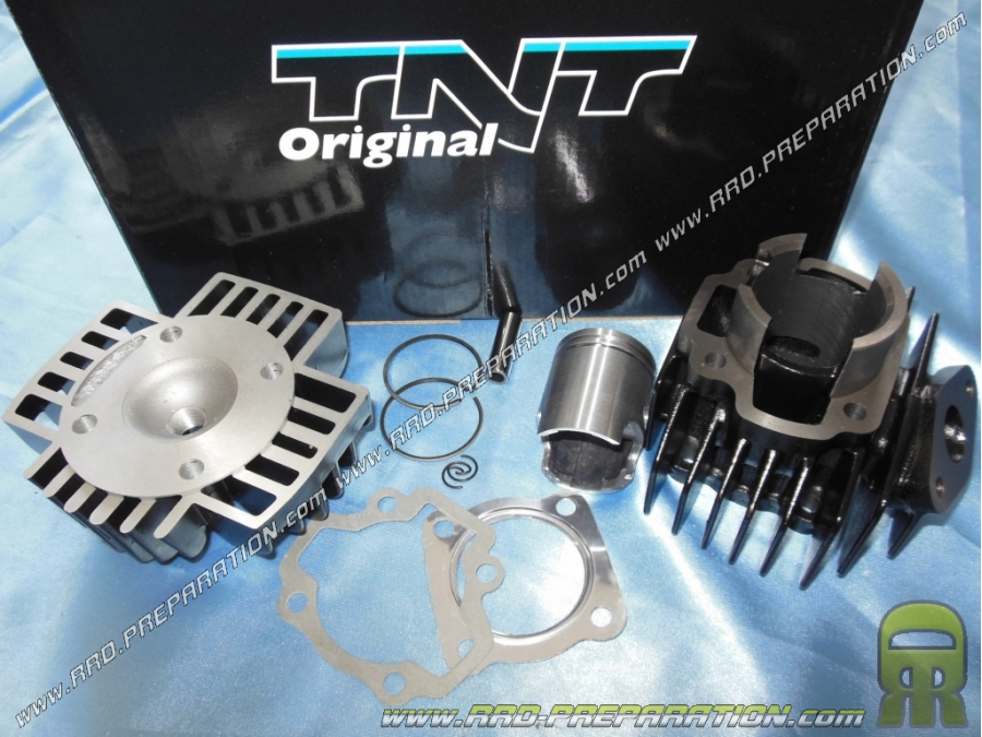 Kit motor alto Ø40mm tipo original TNT Original Hierro fundido original para YAMAHA PEEWEE, PW, YZINGER, JIANSHE PY, LONCIN PY, 