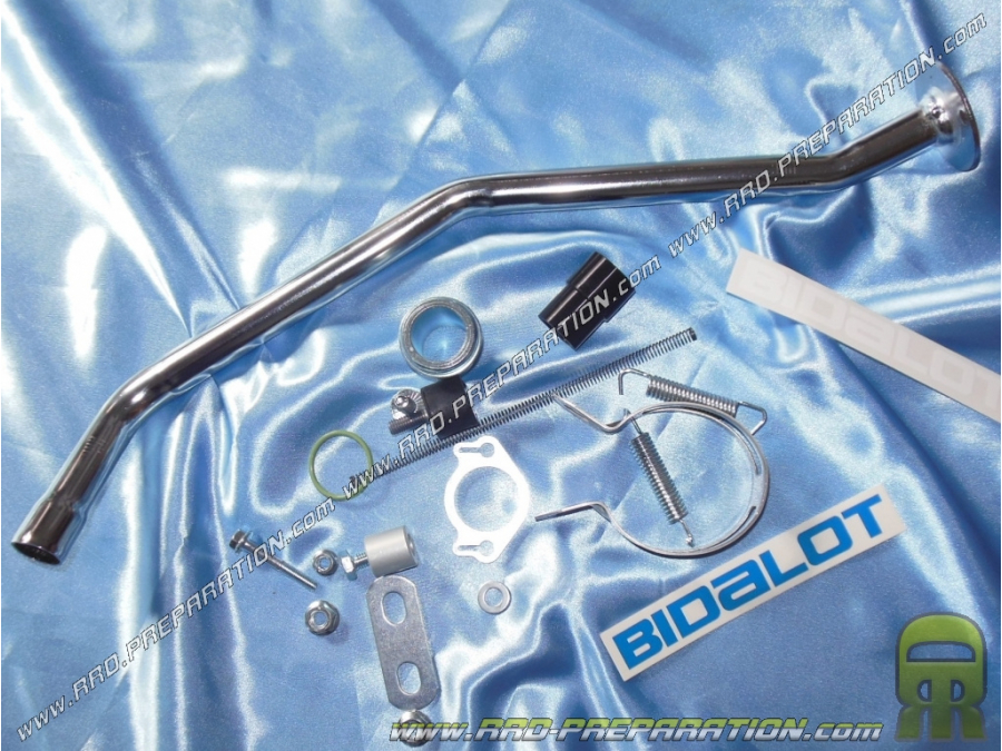 Complete mounting kit for BIDALOT MXR chrome exhaust for DERBI DRD, SM, EN DURO , GILERA RC R…
