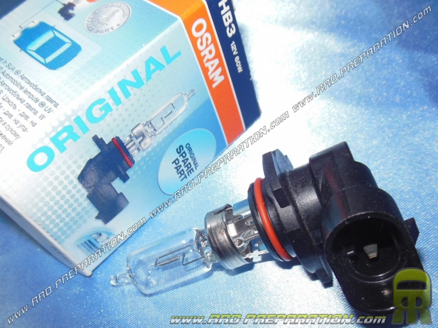 Bombilla de faro HB3 OSRAM luz delantera, lámpara estándar 12V 65w