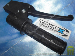 Poignée d’accélérateur TEKNIX type origine complet avec levier de décompresseur pour MBK Club 88 et 89