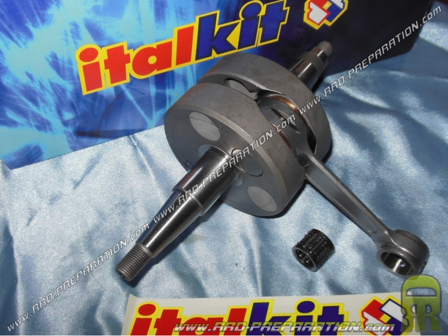 Crankshaft, connecting rod assembly ITALKIT Racing competition race 40mm for mécaboite engine DERBI euro 3 (without balancer)