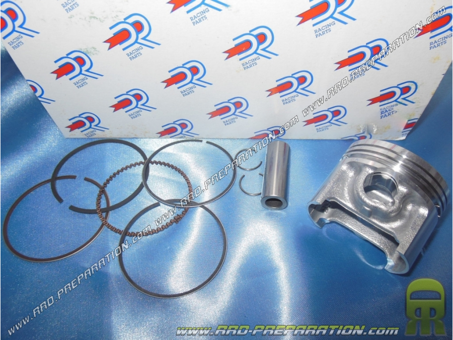 Piston Ø49 ou 49,5mm pour kit 80cc DR fonte sur PIAGGIO scooter 50cc 4 temps