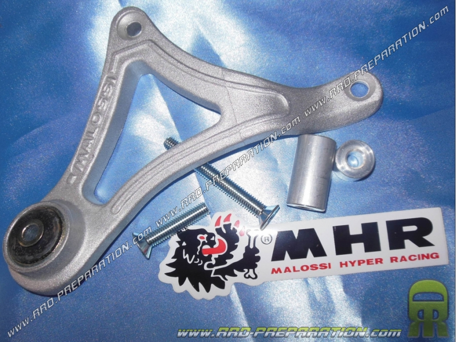 Kit de fixation complet pour pot d'échappement MALOSSI MHR RACING sur scooter PIAGGIO / GILERA