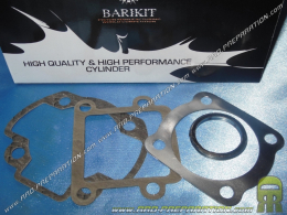 Pack kit juntas 70cc Ø47,6mm BARIKIT Racing monosegmento para minarelli verticales (booster, bw's...)
