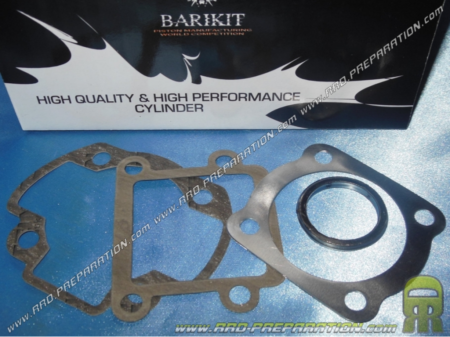 Pack joint kit 70cc Ø47,6mm BARIKIT Racing mono-segment pour minarelli vertical (booster, bw's...)