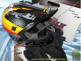 Casco CROSS MALOSSI MHR versión Negro brillo tallas a elegir