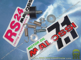 Kit de fixation MALOSSI MHR pour pot d’échappement GP80cc passage bas sur YAMAHA TZR et MBK X POWER 50cc