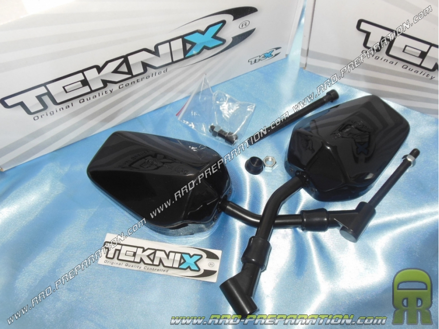 Reversible rear view mirror TEKNIX approved for scooter Peugeot SPEEDFIGHT 3