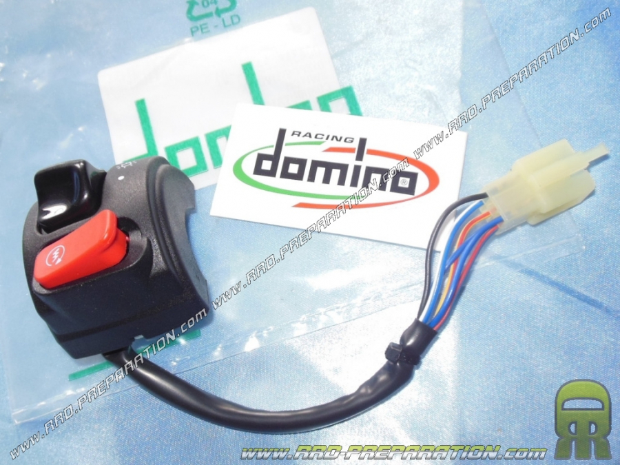 Commutateur / commodo DOMINO droit pour Booster 2000