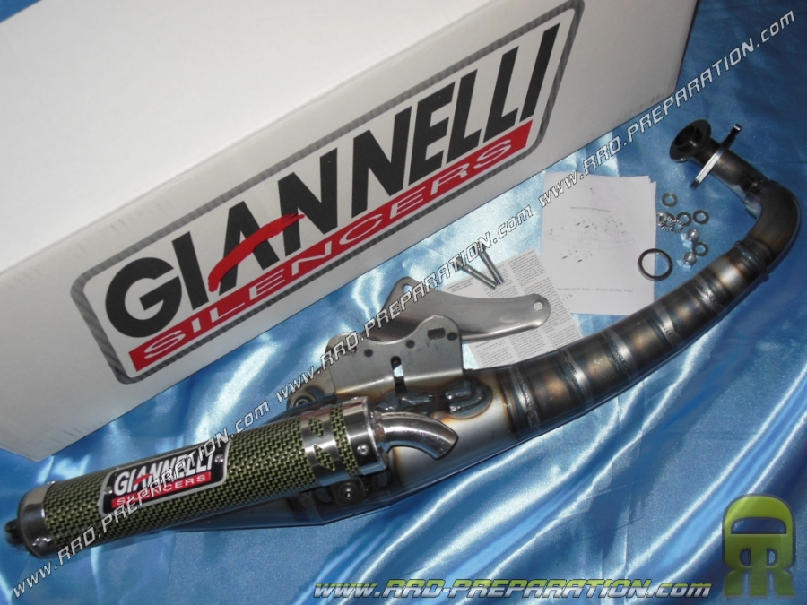 Pot d'échappement GIANNELLI REVERSE pour Peugeot LUDIX, SPEEDFIGHT 3, NEW VIVACITY, JET FORCE...