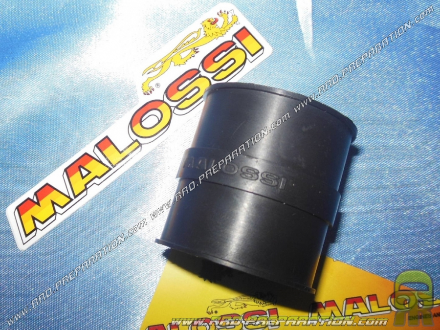Manchon souple MALOSSI de liaison pipe / carburateur PHBG DELLORTO 15 à 21mm spéciale pipe rigide