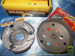 Clutch kit + bell fly system MALOSSI Ø107mm Scooter Peugeot, Piaggio, ...
