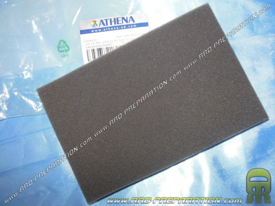 ATHENA Racing air filter foam for original APRILIA RS 125cc air box from 1999 to 2007