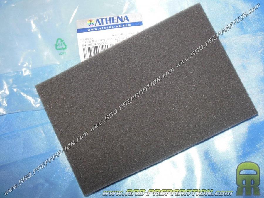 Mousse de filtre à air ATHENA Racing pour boite à air d’origine APRILIA RS 125cc de 1999 à 2007