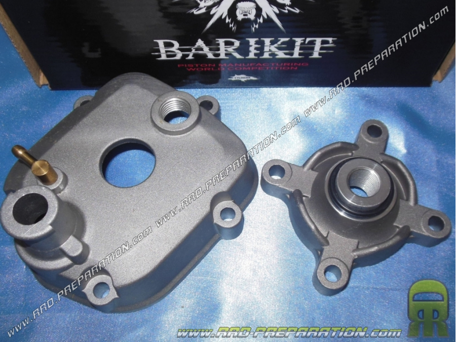 Culata de aluminio BARIKIT para kit de hierro fundido BARIKIT Racing 50cc DERBI euro 3