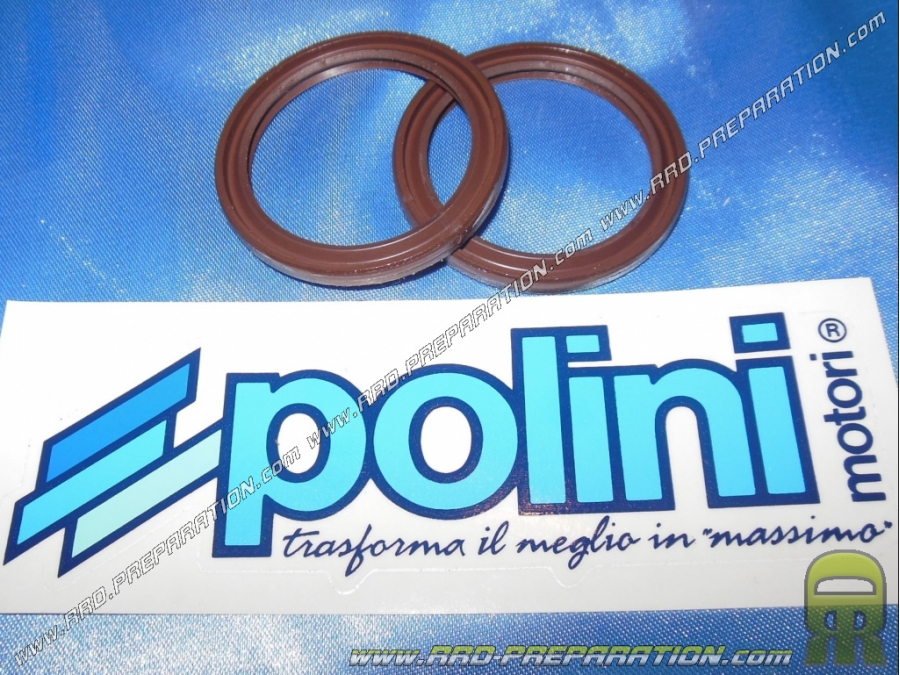 Set of 2 POLINI Ø35X44X4mm oil seals for YAMAHA T MAX 530 4-stroke scooter variators