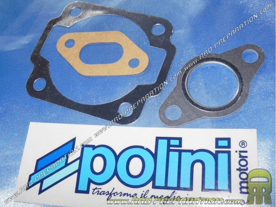 Pack joint POLINI Racing pour kit Ø57mm 130cc fonte sur scooter VESPA ET3, ETS, ... 125cc 2 temps