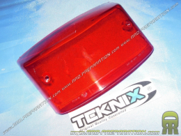 Lente de luz trasera roja TEKNIX para scooter MBK Spirit, refuerzo después de 2004