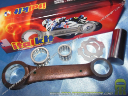 Bielle ITALKIT Compétition coulée renforcée (Longueur 110mm, maneton Ø20mm, axe 15mm) moteur MOTO et KARTING ROTAX 125cc