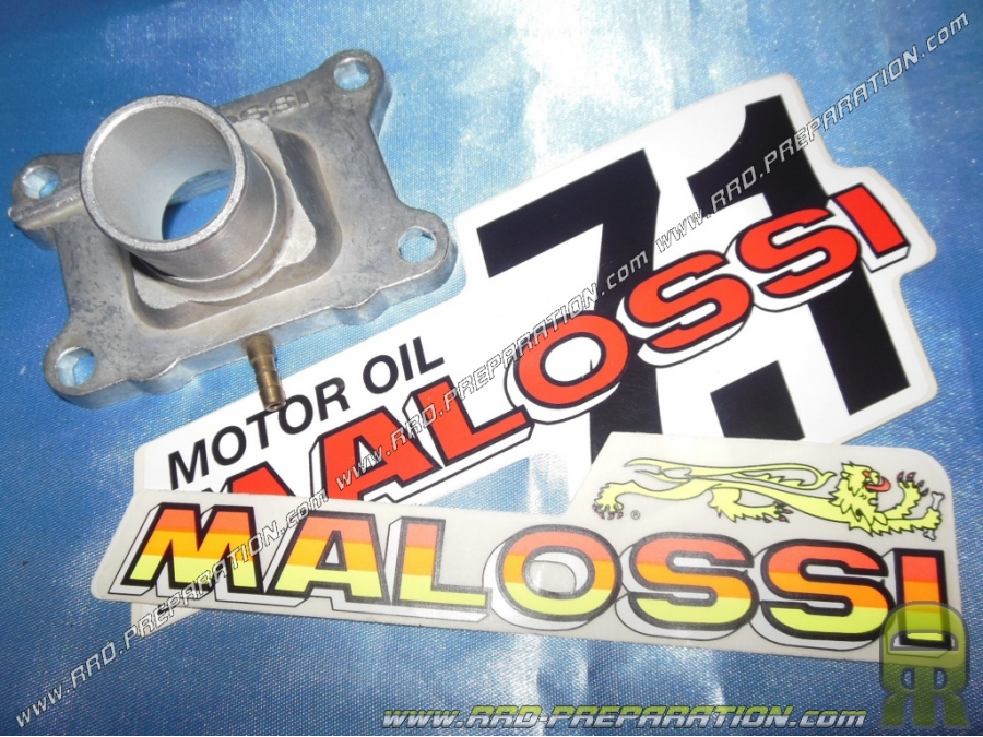 Rigid pipe of admission MALOSSI Ø21 X 24mm for motor bike HONDA MTX, NSR 50…