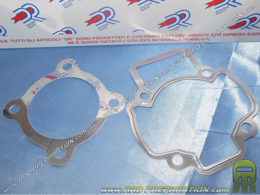 Pack joint pour kit 70cc Ø48mm DR Racing fonte scooter PIAGGIO / GILERA Air (Typhoon, NRG...)