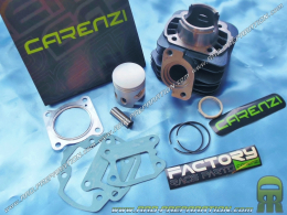 Kit 50cc cylindre / piston sans culasse CARENZI fonte pour scooter PEUGEOT air avant 2007 (buxy, tkr, speedfight...)