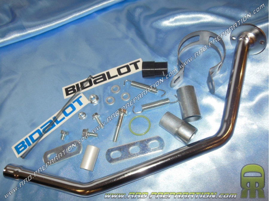 Kit completo de fijación para escape BIDALOT MXR en PEUGEOT XP6, RIEJU SMX, MRX, RR, RJ... 50cc