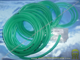 Transparent gasoline hose connection ARIETE Ø5X8mm green (50cm)