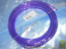 Durite d'essence double couche spéciale SP 95 / 98 / SANS PLOMB ARIETE Ø aux choix Violette transparente (50cm)
