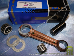 Connecting rod ITALKIT Competition reinforced (Length 85mm, pin Ø16mm, axle 12mm) SUZUKI DR BIG air cooling ... 50cc