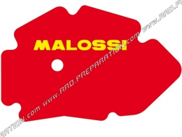 Mousse de filtre à air MALOSSI RED SPONGE pour boite à air d'origine scooter 4 temps GILERA DNA et RUNNER... 125cc et 180cc
