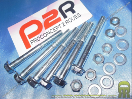 P2R original type crankcase bolt kit for Peugeot 103 SP, MV, MVL, LM, VOGUE...