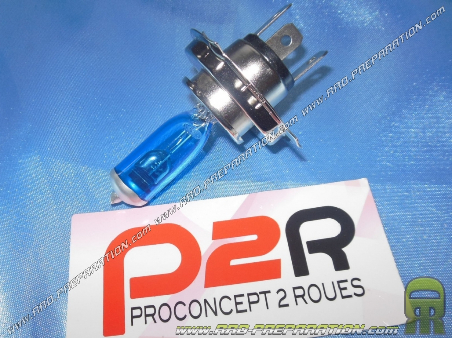 Jeu de 2 ampoules de phare OSRAM X RACER (feu) avant, lampe halogène H7 12V 55W PX26D Xenon look 4000K