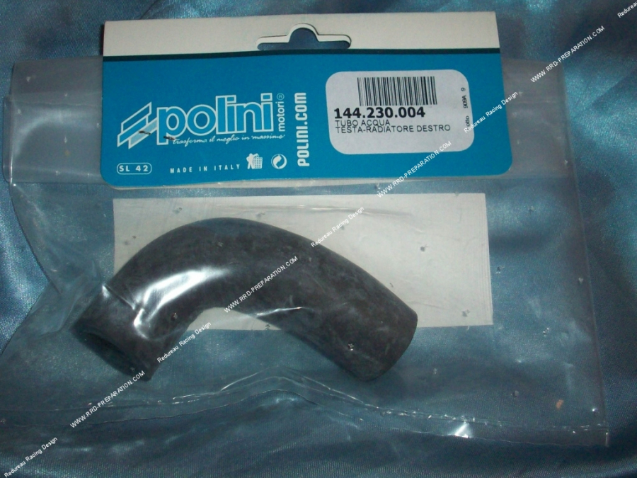 Reinforced POLINI offset 95° single elbow hose Øinternal 18 to 20mm