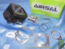 Kit sans culasse 50cc Ø40mm AIRSAL fonte Luxe aluminium (axe de 10mm) minarelli horizontal air (ovetto, neos, ...)