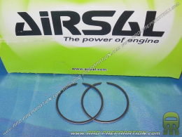 Jeu de 2 segments AIRSAL Luxe Ø40mm pour kit 50cc AIRSAL luxe fonte minarelli horizontal air (ovetto, neos, ...)