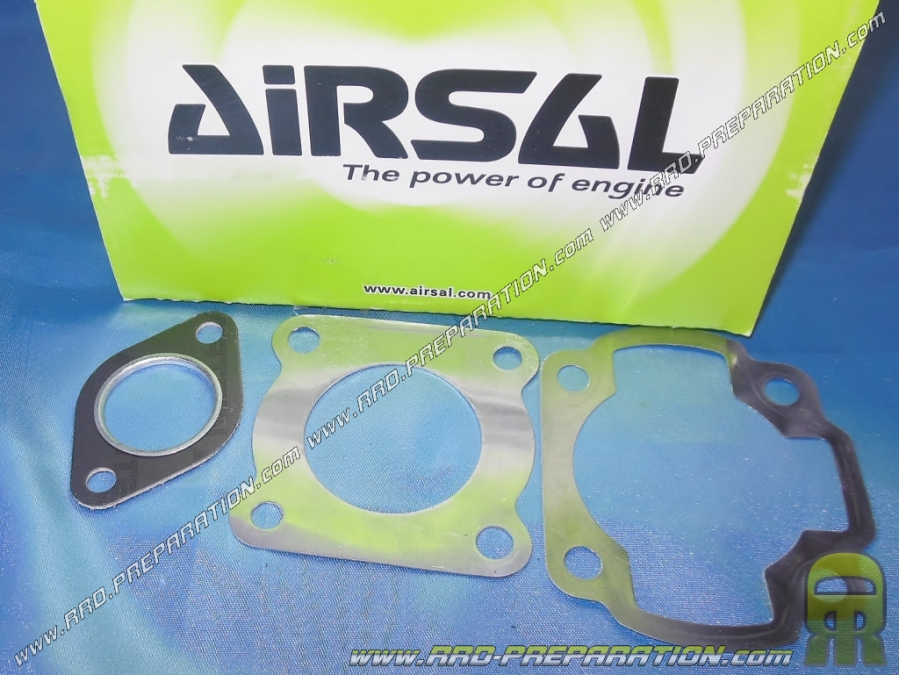 Pack de juntas completo para kit 50cc Ø40mm AIRSAL Luxe hierro fundido para aire horizontal Minarelli (ovetto, neos,...)