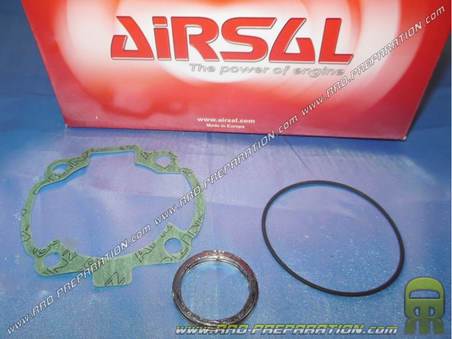 AIRSAL complete seal pack for kit 125cc Ø55mm AIRSAL aluminum on PEUGEOT Elyseo 100cc, Speedfight 100cc, Looxor 100cc, ...