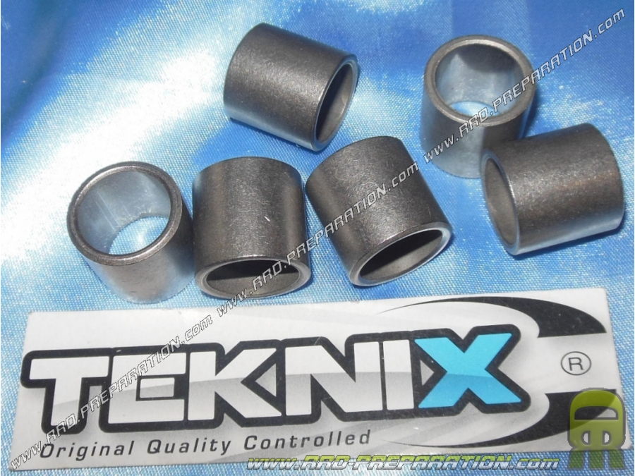 Bottom bracket ring / shim for reinforced TEKNIX pulley shaft on Peugeot 103 SP, MV, MVL, LM, ...