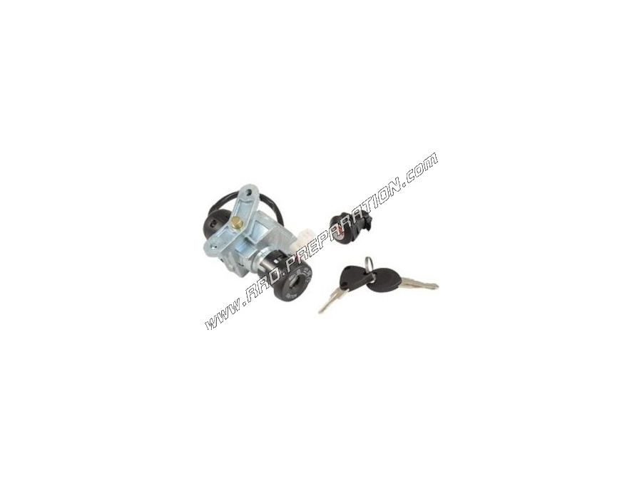 Interruptor / cerradura de maletero y sillín con 2 llaves TEKNIX para maxi scooter HONDA SH 125cc desde 2008