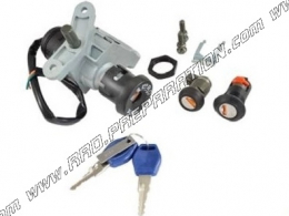 Switch / trunk lock with 2 TEKNIX keys for maxi scooter 125cc APRILIA SCARABEO